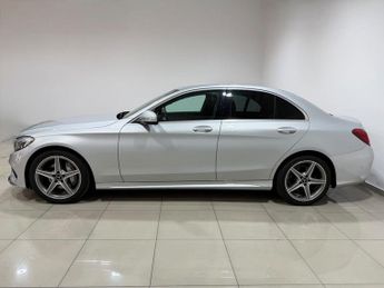 MERCEDES-BENZ C CLASS 2.0 C200 AMG Line Saloon 4dr Petrol 7G-Tronic+ Euro 6 (s/s) (184