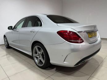 MERCEDES-BENZ C CLASS 2.0 C200 AMG Line Saloon 4dr Petrol 7G-Tronic+ Euro 6 (s/s) (184
