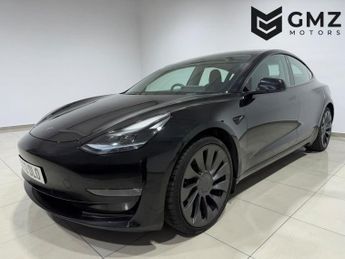 TESLA Model 3 (Dual Motor) Performance Saloon 4dr Electric Auto 4WDE (Performa