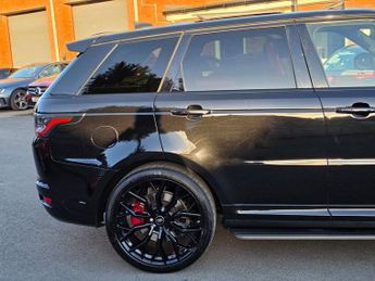 LAND ROVER RANGE ROVER SPORT 5.0 P575 V8 GPF SVR SUV 5dr Petrol Auto 4WD Euro 6 (s/s) (575 ps