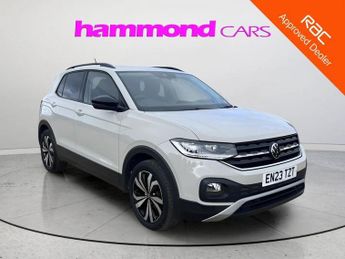 VOLKSWAGEN T-CROSS 1.0 TSI Black Edition SUV 5dr Petrol DSG Euro 6 (s/s) (110 ps)