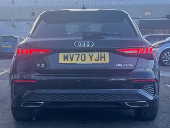AUDI A3 1.5 TFSI 35 S line Sportback 5dr Petrol S Tronic Euro 6 (s/s) (1