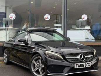 Mercedes C Class 2.1 C220d AMG Line Cabriolet 2dr Diesel G-Tronic+ Euro 6 (s/s) (