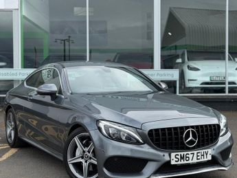 Mercedes C Class 2.1 C220d AMG Line Coupe 2dr Diesel G-Tronic+ Euro 6 (s/s) (170 