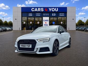 Audi A3 1.5 TFSI CoD 35 Black Edition Saloon 4dr Petrol S Tronic Euro 6 