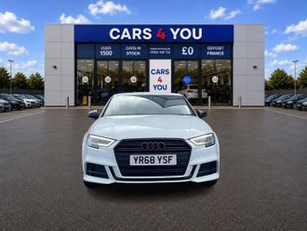 AUDI A3 1.5 TFSI CoD 35 Black Edition Saloon 4dr Petrol S Tronic Euro 6 