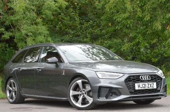 AUDI A4 AVANT 2.0 TFSI 35 Black Edition Estate 5dr Petrol S Tronic Euro 6 (s/s