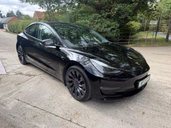 Tesla Model 3 (Dual Motor) Performance Saloon 4dr Electric Auto 4WDE (Performa