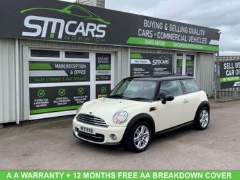 MINI Hatch 1.6 Cooper Hatchback 3dr Petrol Manual Euro 5 (s/s) (122 ps)