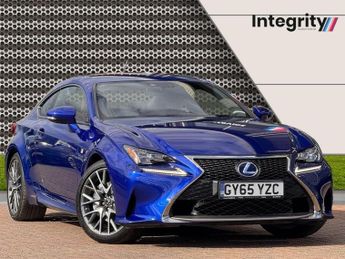 Lexus RC 2.5 300h F Sport Coupe 2dr Petrol Hybrid CVT Euro 6 (s/s) (223 p