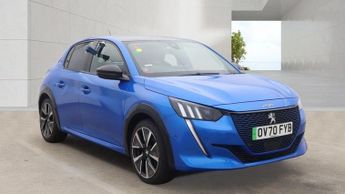 Peugeot E-208 50kWh GT Hatchback 5dr Electric Auto (136 ps)