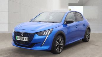 PEUGEOT E-208 50kWh GT Hatchback 5dr Electric Auto (136 ps)