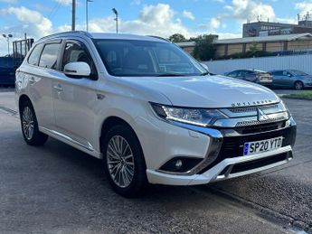 Mitsubishi Outlander 2.4h TwinMotor 13.8kWh Design SUV 5 Door Petrol Automatic White 
