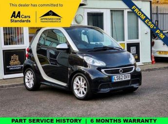 Smart ForTwo 1.0 MHD Passion Coupe 2dr Petrol SoftTouch Euro 5 (s/s) (71 bhp)