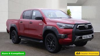 Toyota Hi Lux  Red 2.8 D-4D Invincible X Pickup, 44,750 miles, Euro 6, 6-Speed