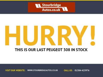 PEUGEOT 308 1.6 HDi Active Hatchback 5dr Diesel Manual Euro 5 (s/s) (115 ps)