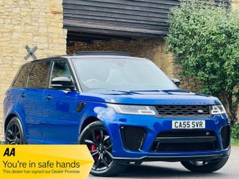 Land Rover Range Rover Sport 5.0 P575 V8 GPF SVR SUV 5dr Petrol Auto 4WD Euro 6 (s/s) (575 ps