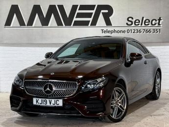 Mercedes E Class 3.0 E450 V6 GPF AMG Line (Premium Plus) Coupe 2dr Petrol G-Troni