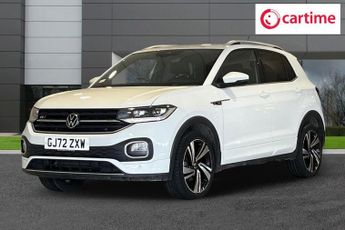 VOLKSWAGEN T-CROSS 1.0 TSI R-Line SUV 5dr Petrol DSG Euro 6 (s/s) (110 ps) Front / 