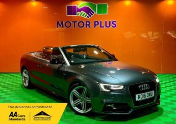 Audi A5 Cabriolet 2.0 TDI S line Special Edition Plus Convertible 2dr Diesel Multi
