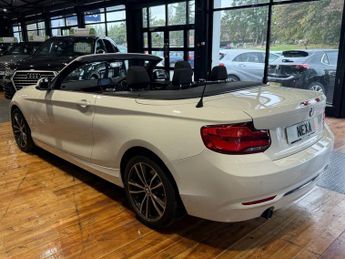 BMW 2 SERIES 2.0 218d Sport Convertible 2dr Diesel Auto Euro 6 (s/s) (150 ps)