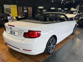BMW 2 SERIES 2.0 218d Sport Convertible 2dr Diesel Auto Euro 6 (s/s) (150 ps)