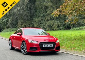 AUDI TT 2.0 TFSI S line Coupe 3dr Auto Petrol S Tronic quattro Euro 6 (s