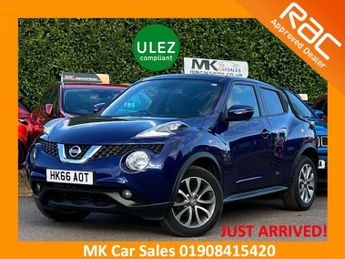 Nissan Juke 1.2 DIG-T Tekna SUV 5dr Petrol Manual Euro 6 (s/s) (115 ps) HK66