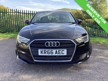 AUDI A3 1.0 TFSI Sport Hatchback 3dr Petrol Manual Euro 6 (s/s) (116 ps)