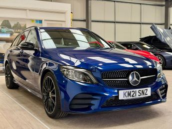 MERCEDES-BENZ C CLASS 1.5 C200 MHEV AMG Line Night Edition (Premium) Estate 5dr Petrol