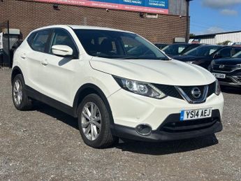 Nissan Qashqai 1.5 dCi Acenta SUV 5 Door Diesel Manual White 2WD Low Tax