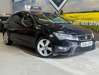SEAT Leon 2.0 TDI CR FR Hatchback 5 Door Diesel Manual Black Low Tax