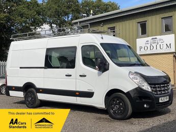 Renault Master Crew Van RWD MWB Medium Roof 6dr (7 Seat