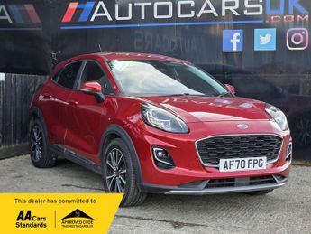 Ford Puma 1.0T EcoBoost MHEV Titanium SUV 5dr Petrol Manual Euro 6 (s/s) (