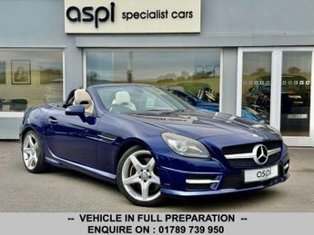 Mercedes SLK 1.8 SLK200 BlueEfficiency AMG Sport Convertible 2dr Petrol G-Tro