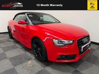 Audi A5 Cabriolet 2.0 TDI S line Convertible 2dr Diesel Manual Euro 5 (s/s) (177 p