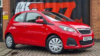 Peugeot 108 1.0 Active Hatchback 5dr Petrol 2 Tronic Euro 6 (68 ps)