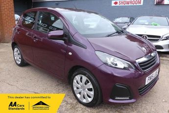 Peugeot 108 1.0 VTi Active Hatchback 5dr Petrol Manual Euro 5 Euro 5 (68 ps)