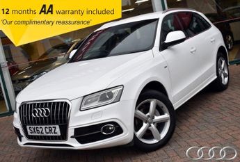 Audi Q5 2.0TFSi S-LINE QUATTRO 5 DOOR 6-SPEED 221 BHP