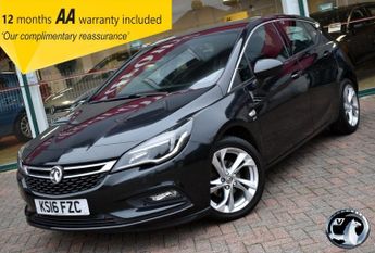 Vauxhall Astra 1.4i TURBO SRi 5 DOOR 6-SPEED 148 BHP (EURO 6)