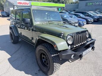Jeep Wrangler Green 2.8 CRD 75th Anniversary 4WD, 78,125 miles, Euro 6 Automat