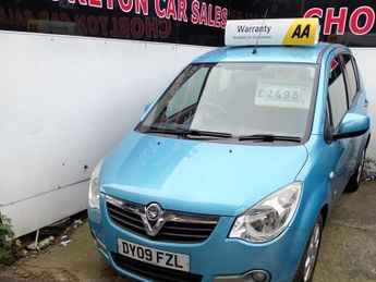 VAUXHALL AGILA 1.2 16V Design MPV 5dr Petrol Manual Euro 4 (85 ps)