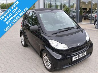 Smart ForTwo 0.8 CDI Passion Cabriolet 2dr Diesel SoftTouch Euro 5 (54 bhp)