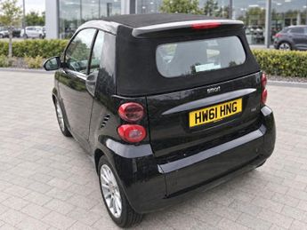 SMART FORTWO 0.8 CDI Passion Cabriolet 2dr Diesel SoftTouch Euro 5 (54 bhp)