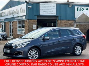 Kia Ceed 1.6 CRDi 2 Sportswagon Planet Blue Diesel Manual Euro 6 (s/s) (1