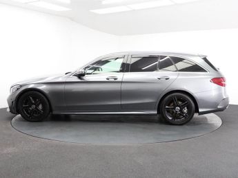 MERCEDES-BENZ C CLASS 1.5 C200 MHEV EQ Boost AMG Line (Premium) Estate 5dr Petrol G-Tr