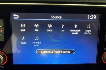 NISSAN LEAF 40kWh Acenta Hatchback 5dr Electric Auto (150 ps) Rear View Came