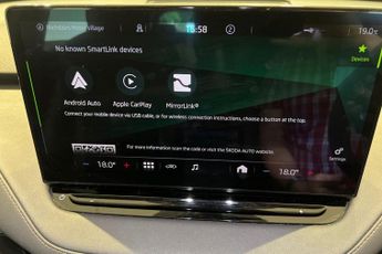 SKODA ENYAQ IV iV 62kWh 60 SUV 5dr Electric Auto (DC120kW) (179 ps) Rear View C