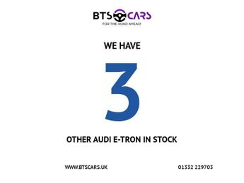 AUDI E-TRON 55 S line Sportback 5dr Electric Auto quattro 95kWh (408 ps)