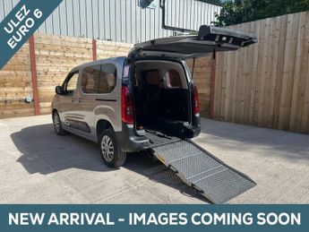 Citroen Berlingo 3 Seat Wheelchair Accessible Disabled Access Vehicle WAV